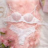 Women's Underwire Lace Lingerie Set