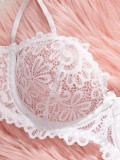 Women's Underwire Lace Lingerie Set