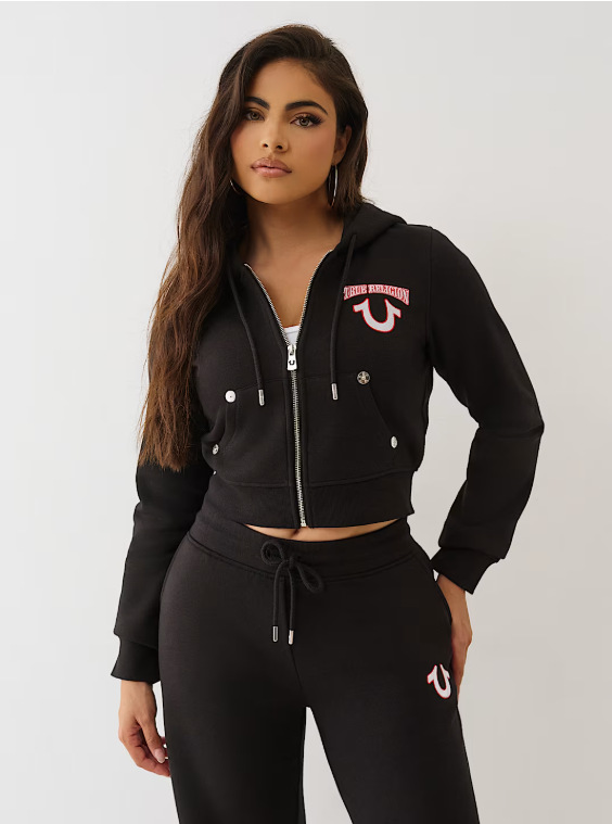 Women's Casual Trendy Loose Printed Matching Sport Hooded Two Piece Pants Set