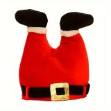 Women Christmas Items: Santa Hat, Elf Clown Pants Leg Hat