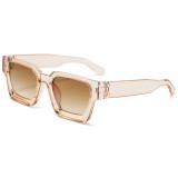 Women square frame sunglasses