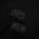 Women Winter Elegant Long-Sleeved V-Neck Mesh Mini Bodycon Dress