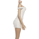 Women Autumn/Winter Sexy Backless Bodycon Dress