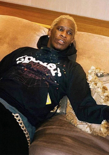 Unisex Trendy Hip Hop Spider Web Casual Sport Hoodies