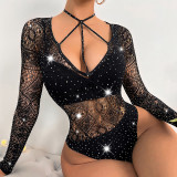 Women's Sexy Bead Strap Party Club Seductive Lingerie