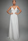 Women's V-Neck Strap Lace Low Back Formal Party Bridesmaid Evening Gown