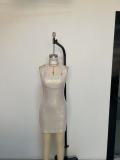 Women's Halter Neck Sequin Fashion Mini Dress