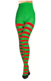 Christmas Women's Holiday Party Costume Prop Tights Sheer Stockings