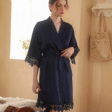 Women Bride/Bridesmaid Lace Wedding Robe