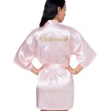 Women Sexy Lace Wedding Robe