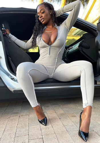 Women's Stylish Casual Striped Jumpsuit