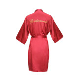 Women Bride/Bridesmaid Wedding Robe