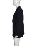 Women Spring/Autumn Casual Corduroy Blazer