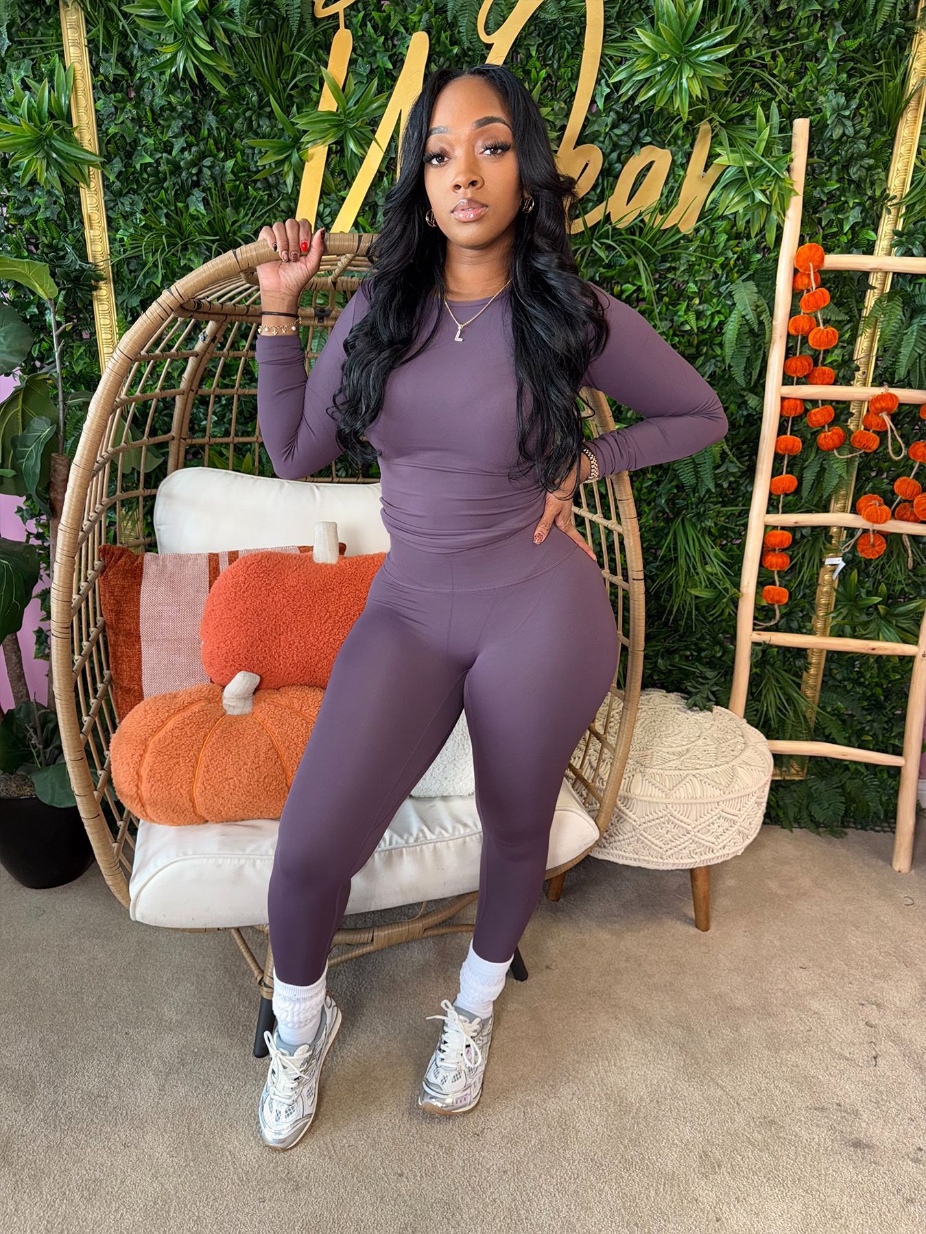 Women Solid Top and Pant Two-Piece Set