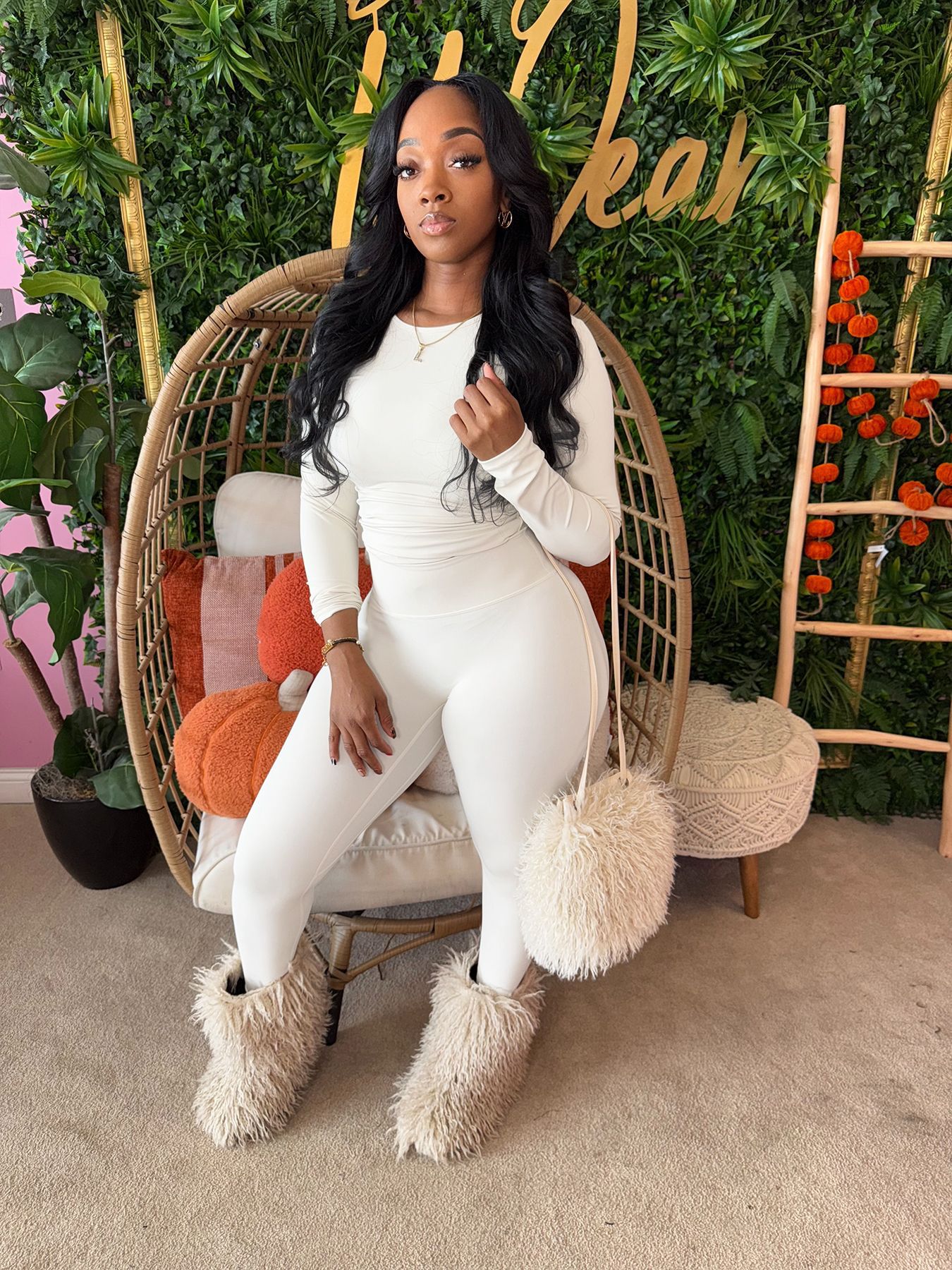 Women Solid Top and Pant Two-Piece Set