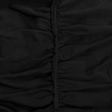 Women Fashionable & Chic Elegant Solid Color Low-Back Bodycon Dress