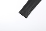 Autumn/Winter Women Fashionable Long-Sleeve Solid Color Strapless Shorts Set