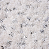 Spring/Summer Women Sexy Low-Waist Sequin & Furry Mini Skirt