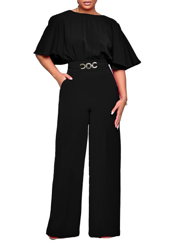 Women Sexy Solid Jumpsuit
