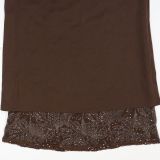 Women's Sexy Low Back Deep V Lace-Up Sequin Sleeveless Evening Dress