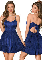 Sexy Strap Short Sequin Cocktail Party Mini Dress（Processing time need 3-6 days）