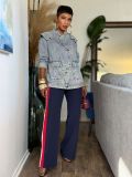 Irregular Design Denim Jacket
