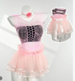 Sheer Lace Bridal Lingerie Wedding Nightdress Role Play Costume
