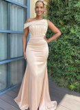 African Women's Plus Size Chic Formal Party Evening Ball Gown