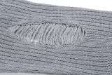 Women Autumn/Winter Hollow-Out Ripped Knitting Pants