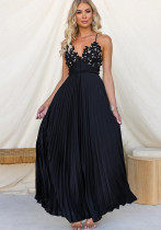 Women Summer Sexy Lace Patchwork Camisole Dress Women Summer Sexy Lace Patchwork Camisole Dress