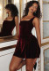 Women Casual Velvet Sleeveless Dress