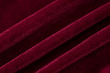 Women Casual Velvet Sleeveless Dress