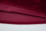 Women Casual Velvet Sleeveless Dress