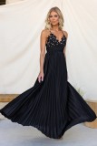 Women Summer Sexy Lace Patchwork Camisole Dress