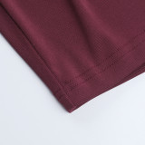 Women V-Neck Sexy Hollow-Out Long-Sleeved Casual Dress