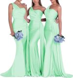 Women's Mermaid Bridesmaid Evening Gown
