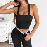 Women Summer Sexy Tie-Up Tank Top