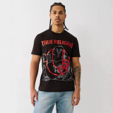 Unisex Casual Short Sleeve Letter Print T-Shirt