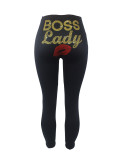 Women's Sexy Tight-Fitting Printed Pattern Yoga Pants