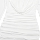 Women's Fall/Winter V-Neck Sexy Chic Bodycon Mini Dress
