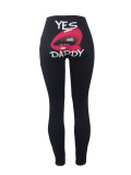 Women's Sexy Tight-Fitting Printed Pattern Yoga Pants