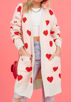 Women's Fashion Long Knit Cardigan Coat