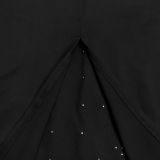Women Elegant Beaded Strapless Bodycon Dress