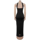 Women Elegant Beaded Strapless Bodycon Dress