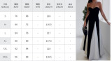 Women Autumn Elegant Bell Bottom Sleeve Solid Dress