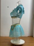 Women's Lingerie Off-Shoulder Sequin Mesh Two-Piece Skirt Set