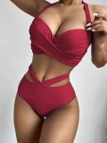Women Sexy Printed Bikini Two-Piece Swimsuit