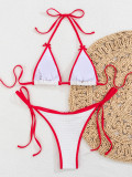 Women Bow Bikini Beach Two-Piece Swimsuit