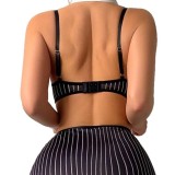 Women Secretary Uniform No-Removal Lingerie Two-Piece Set