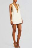 Women Spring and Autumn Sequined Party Dress